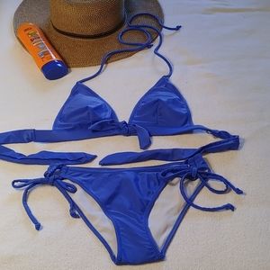 NWOT Blue Bikini